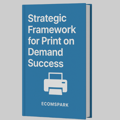 Strategic framework for print-on-demand success