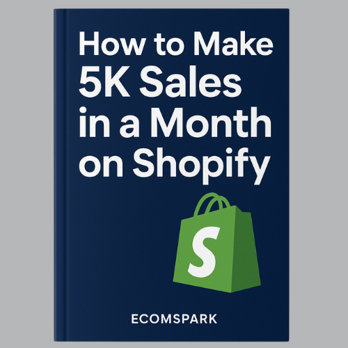 Guide to make 5k sales in a month on shopify